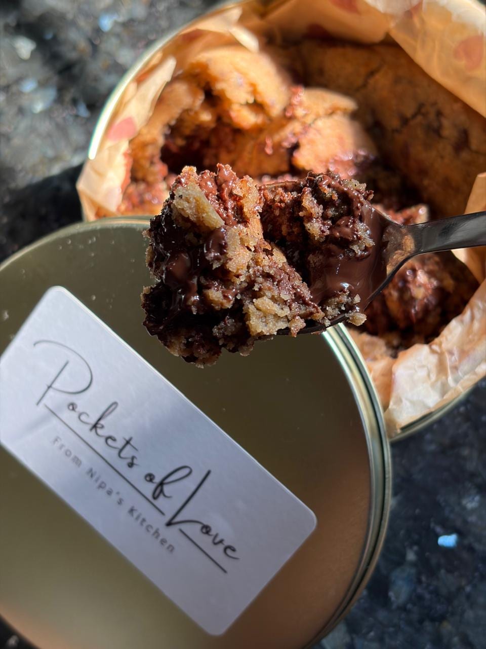 Brown Butter 55% Chocolate Cookie Tin